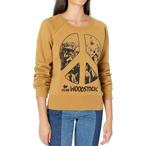 Chaser Woodstock Cotton Fleece Long Sleeve Crew - Picture 1 of 4